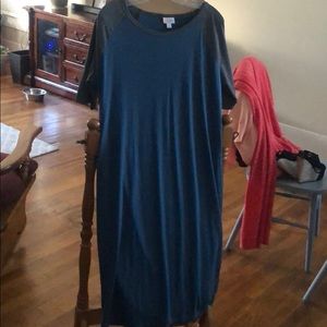 Blue and grey Julia dress